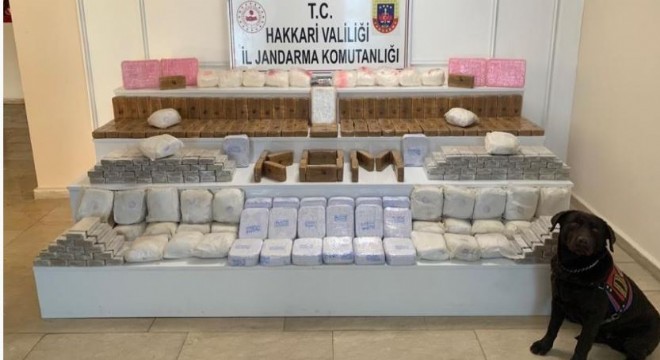 171 kilo 500 gram uyuşturucu ele geçirildi