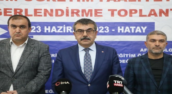 Bakan Tekin LGS tercih tarihini açıkladı