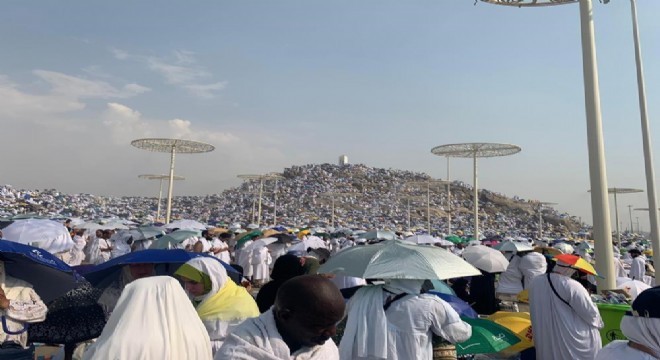 Erbaş, Arafat ta vakfe duası yaptırdı