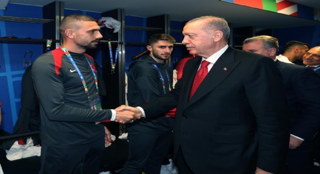 Erdoğan dan milli takıma tebrik