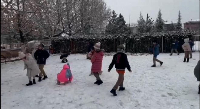 Erzincan’da eğitime 1 gün ara verildi