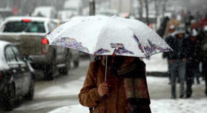 Erzurum'da karla karışık yağmur bekleniyor