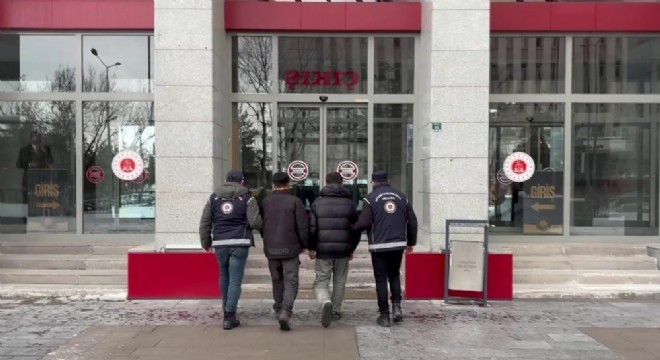 Erzurum da kaçak göçmen operasyonu