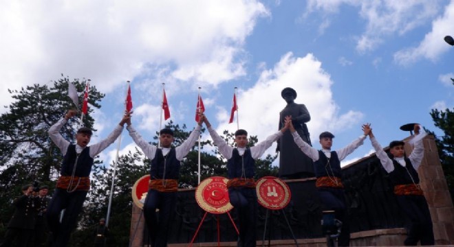 Erzurum da milli coşku