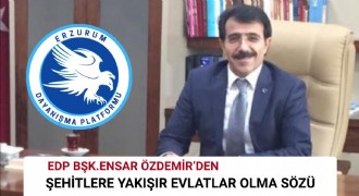 Özdemir: Şehitlerimizi Minnetle Yâd Ettik